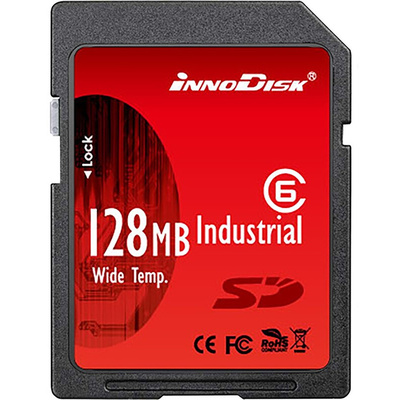 InnoDisk 128 MB Industrial SD SD Card, Class 6