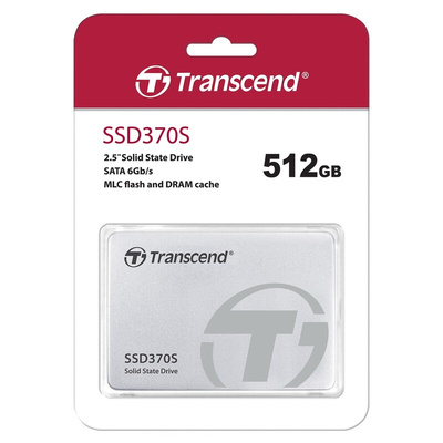 Transcend SSD370 63.5 mm 512 GB External SSD Hard Drive