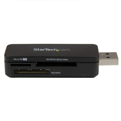 StarTech.com 3 port USB 3.0 External Memory Card Reader for Multiple Memory Cards