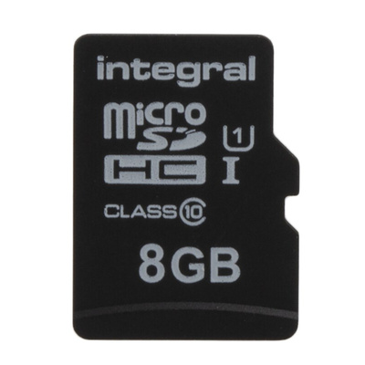 Integral Memory 8 GB MicroSDXC Micro SD Card, Class 10