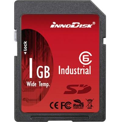 InnoDisk 1 GB Industrial SD SD Card, Class 10