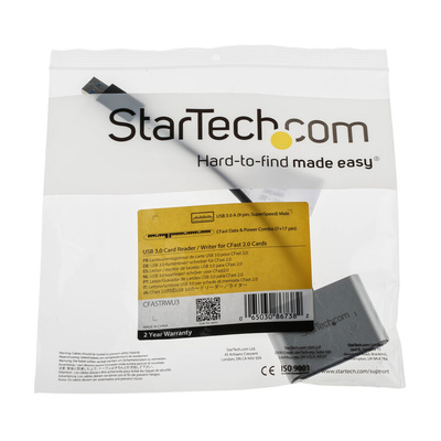 StarTech.com 1 port USB 3.0 External Card Reader for Cfast Memory Cards