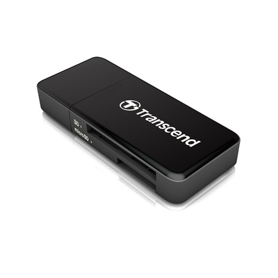 Transcend USB 3.1 External Memory Card Reader for MicroSD, SD Memory Cards