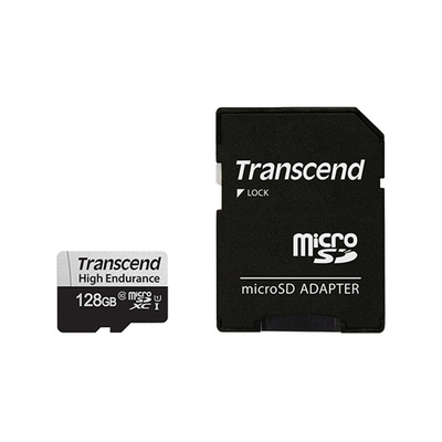 Transcend 128 GB MicroSDXC Micro SD Card, Class 10