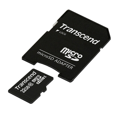 Transcend 32 GB MicroSD Micro SD Card, Class 10