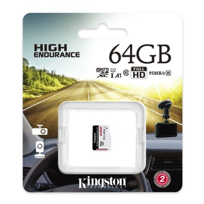 Kingston 64 GB MicroSD Micro SD Card, Class 10, UHS-1 U1
