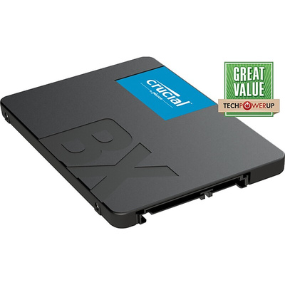 Crucial BX500 2.5 in 480 GB Internal SSD