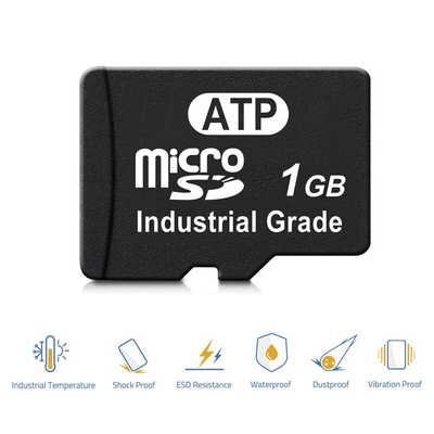 ATP 1 GB Industrial MicroSD Micro SD Card, Class 10, UHS-1 U1