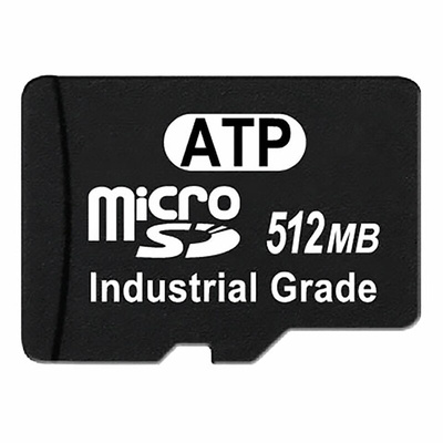 ATP 512 MB Industrial MicroSD Micro SD Card, UHS