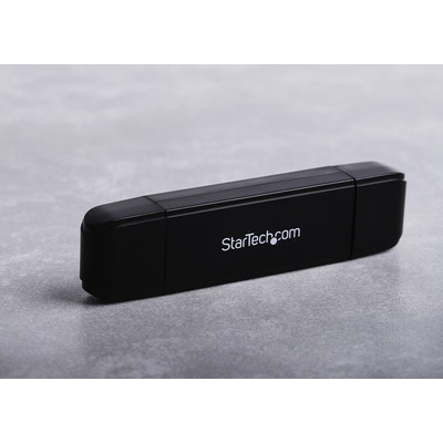 StarTech.com 2 port USB 3.1 External Card Reader Writer for MicroSD, SD Memory Cards