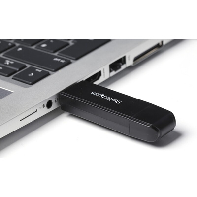 StarTech.com 2 port USB 3.1 External Card Reader Writer for MicroSD, SD Memory Cards