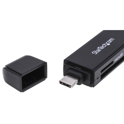 StarTech.com 2 port USB 3.1 External Card Reader Writer for MicroSD, SD Memory Cards
