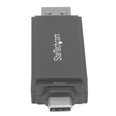 StarTech.com 2 port USB 3.1 External Card Reader Writer for MicroSD, SD Memory Cards