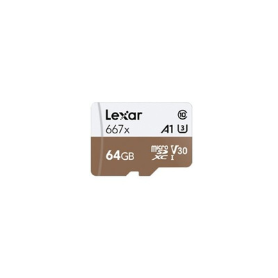 Lexar 64 GB Industrial MicroSD Micro SD Card, 677x