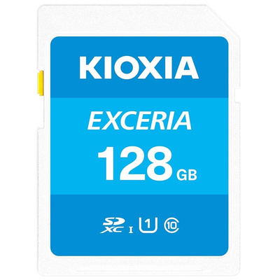 KIOXIA 128 GB SD SD Card, Class 10