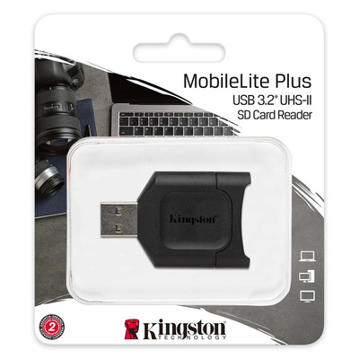 Kingston USB 3.2 External Memory Card Reader for SD Memory Cards