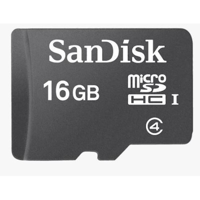 Sandisk 16 GB MicroSDHC Micro SD Card, Class 10