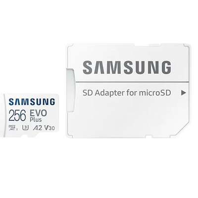 Samsung 256 GB MicroSDXC Micro SD Card, A1, U1, V10