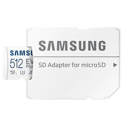 Samsung 512 GB MicroSDXC Micro SD Card, A1, U1, V10