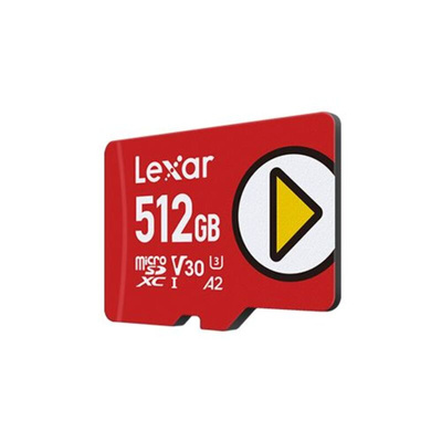 Lexar 512 GB MicroSDXC Micro SD Card, A2 V30 U3, Class10, UHS-I