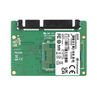 Transcend HSD460I Half-slim 64 GB Internal SSD Hard Drive