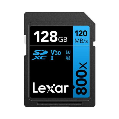 Lexar 128 GB Industrial SDHC SD Card, UHS-I