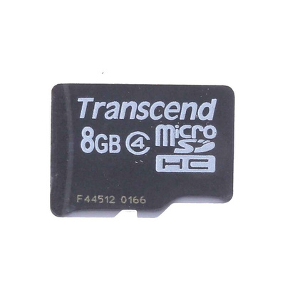 Transcend 8 GB MicroSDHC Micro SD Card, Class 4