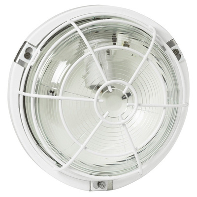 Legrand Round LED Bulkhead Light, 100 W, , Lamp Supplied, IP55