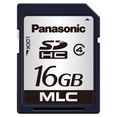 Panasonic 16 GB SDHC SD Card, Class 4
