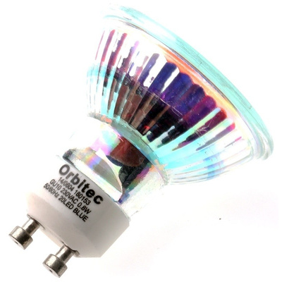 Orbitec GU10 LED Cluster Light, Blue, 20 mA, 230 V ac, 50mm, 15 → 25° view angle