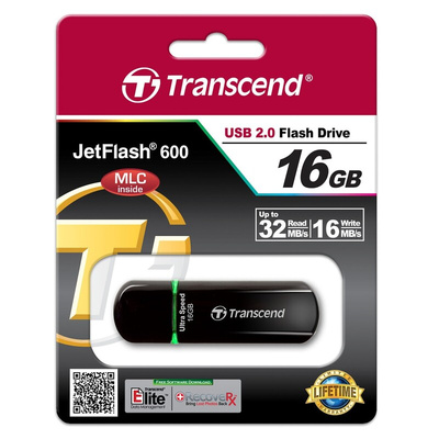 Transcend JetFlash 600 16 GB USB 2.0 USB Stick