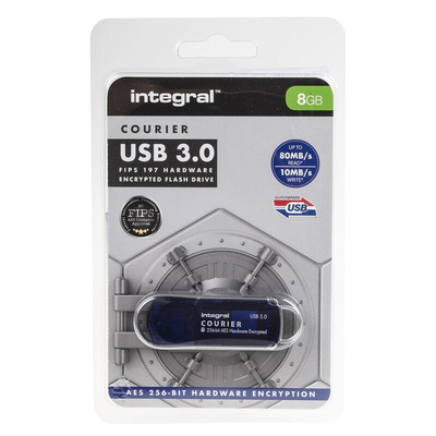 Integral Memory USB 3.0 Courier 8 GB USB 3.0 USB Flash Drive