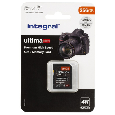 Integral Memory 128 GB SDXC SD Card, Class 10, UHS-1 U3