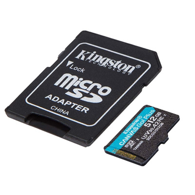 Kingston 512 GB MicroSDXC Micro SD Card, Class 10