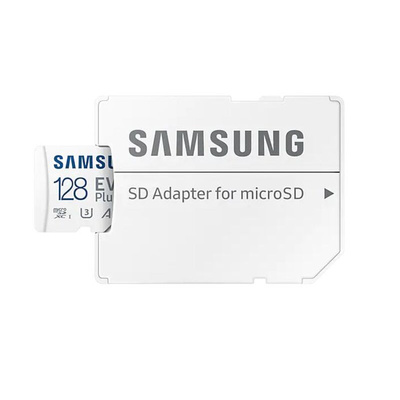 Samsung 128 GB MicroSDXC Micro SD Card, UHS-I U3, Class 10, V30, A2