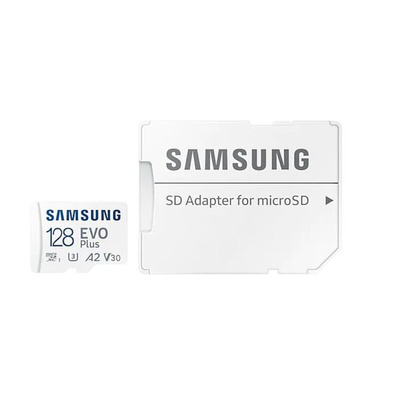 Samsung 128 GB MicroSDXC Micro SD Card, UHS-I U3, Class 10, V30, A2