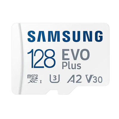 Samsung 128 GB MicroSDXC Micro SD Card, UHS-I U3, Class 10, V30, A2