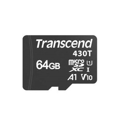 Transcend 64 GB MicroSDXC Micro SD Card, A1, U1, V10