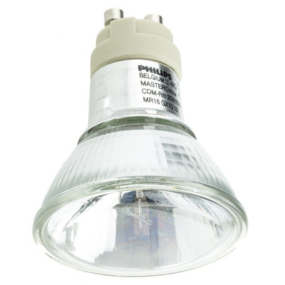 Philips Lighting 20 W MR16 Metal Halide Lamp, GX10, 1050 lm