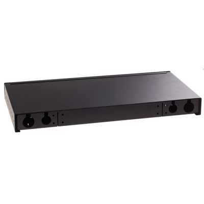 RS PRO Single Mode Duplex Fibre Optic Patch Panel With 24 Ports Populated, 1U