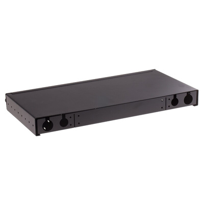 RS PRO Multimode Duplex Fibre Optic Patch Panel With 24 Ports Populated, 1U