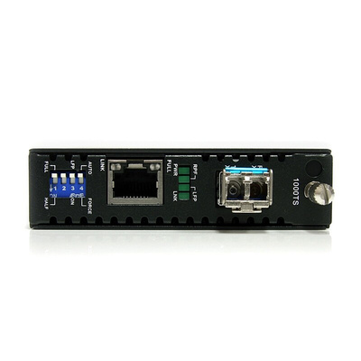 StarTech.com LC, RJ45 Media Converter, Multi Mode, 1000 Mbps, Half/Full Duplex 550m