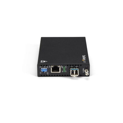 StarTech.com LC, RJ45 Media Converter, Single Mode, 10/100/1000Mbit/s, Half/Full Duplex 20km