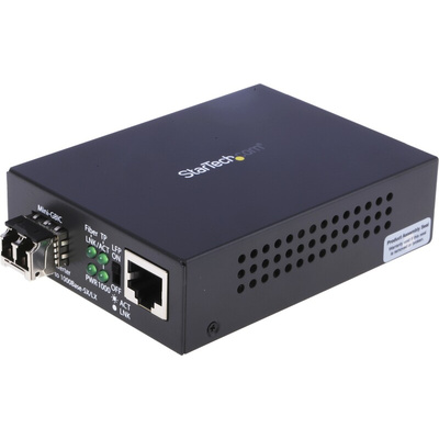 StarTech.com LC, RJ45 Media Converter, Multi Mode, 10/100/1000Mbit/s, Full Duplex 550m