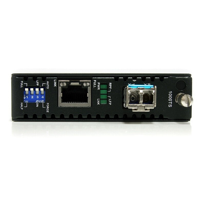 StarTech.com LC, RJ45 Media Converter, Single Mode, 10/100/1000Mbit/s, Half/Full Duplex 40km