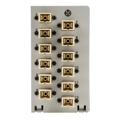 RS PRO 12 Port SC Multimode Simplex Demarcation Box