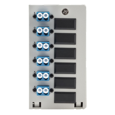 RS PRO 6 Port LC Single Mode Duplex Demarcation Box