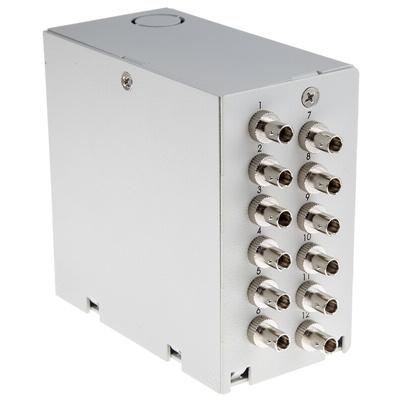 RS PRO 12 Port ST Multimode Demarcation Box