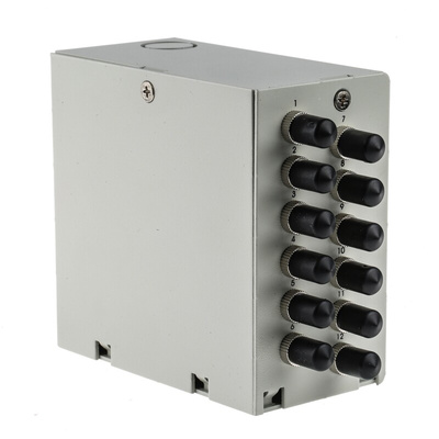 RS PRO 12 Port ST Multimode Demarcation Box