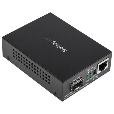 StarTech.com RJ45, SC Media Converter, Single Mode, 10/100/1000Mbit/s, Full Duplex 550m